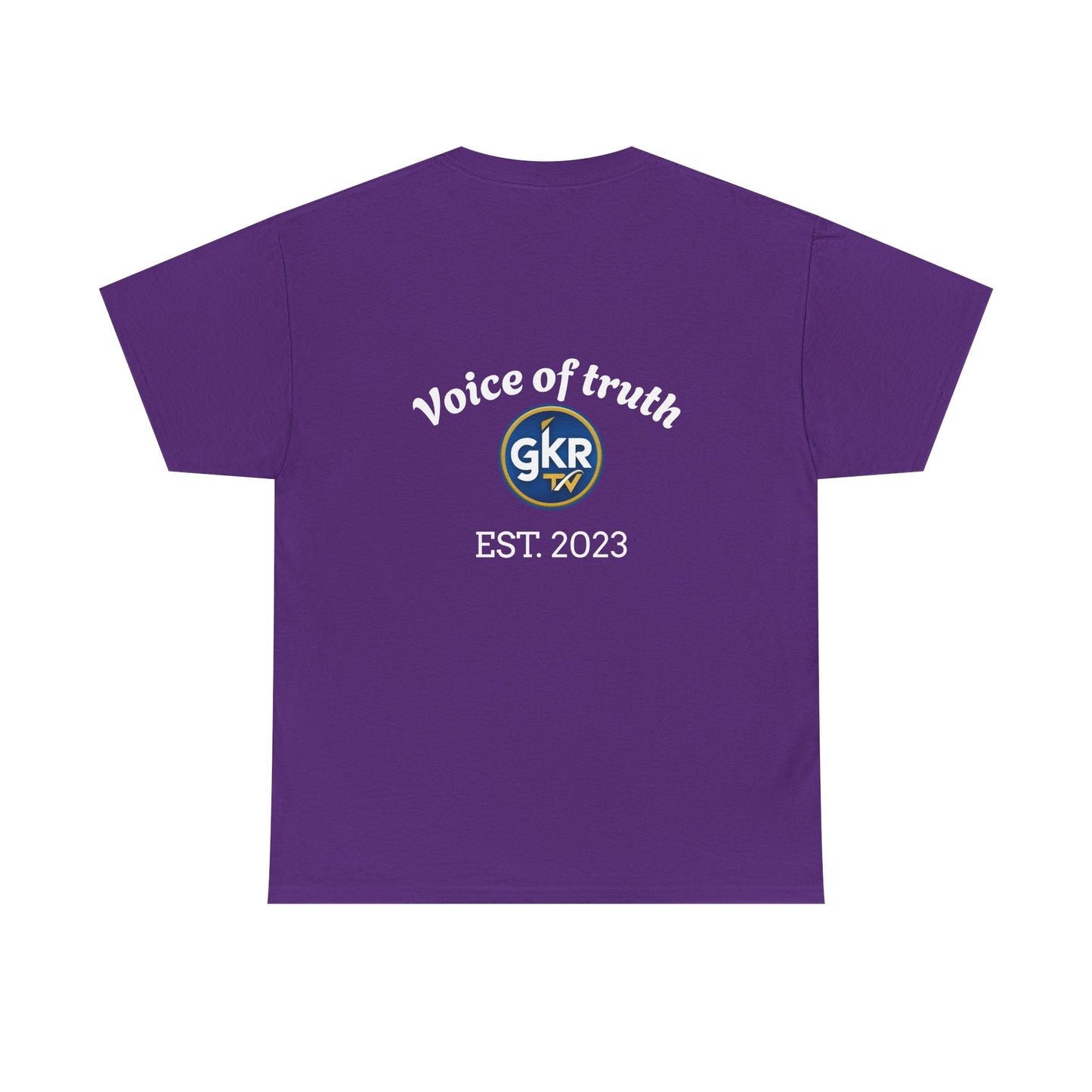 Voice of Truth GKR Logo Tee — Branded Graphic T-Shirt (EST. 2023)