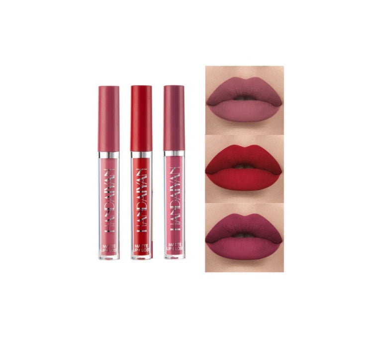 Matte Non-Stick Cup Lip Gloss – Long Lasting Waterproof Matte Liquid Lipstick