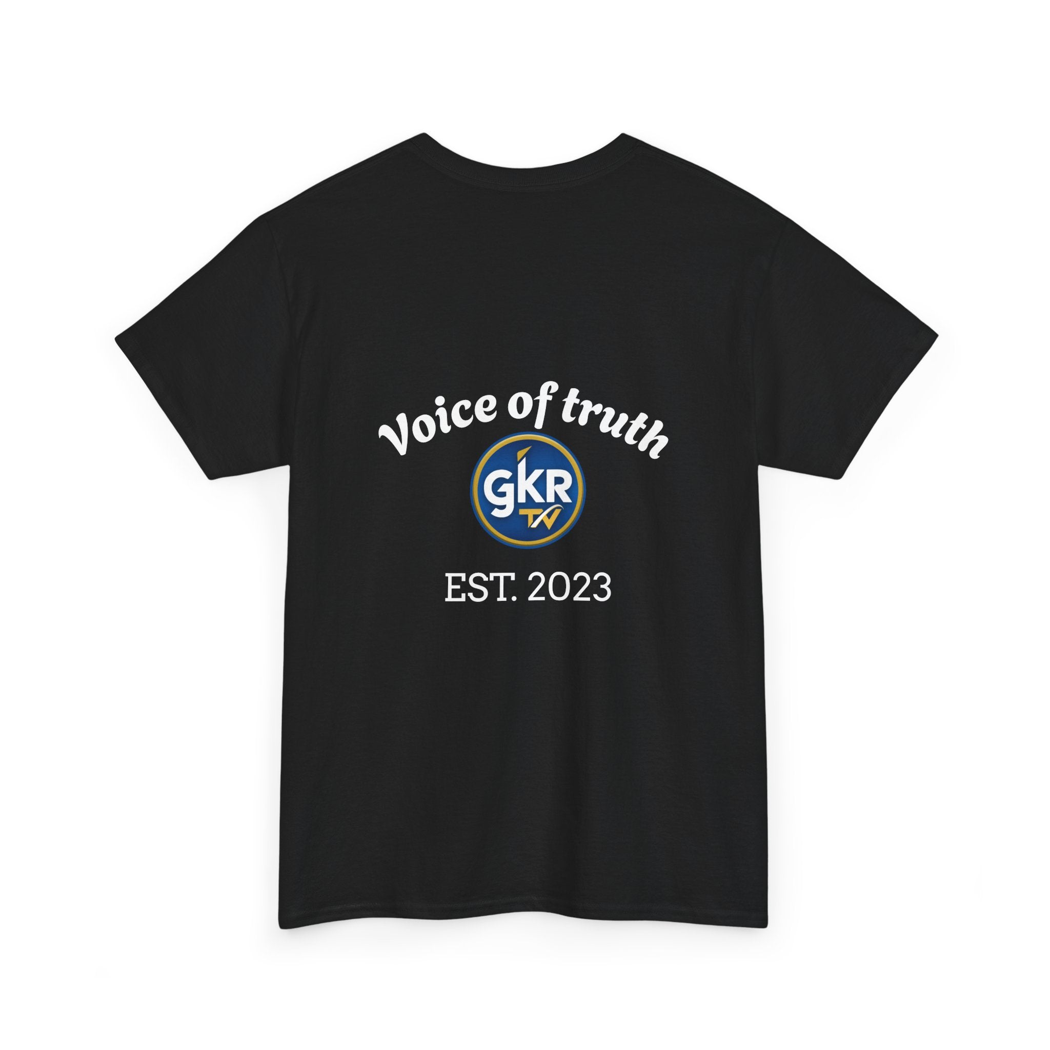 Voice of Truth GKR Logo Tee — Branded Graphic T-Shirt (EST. 2023)