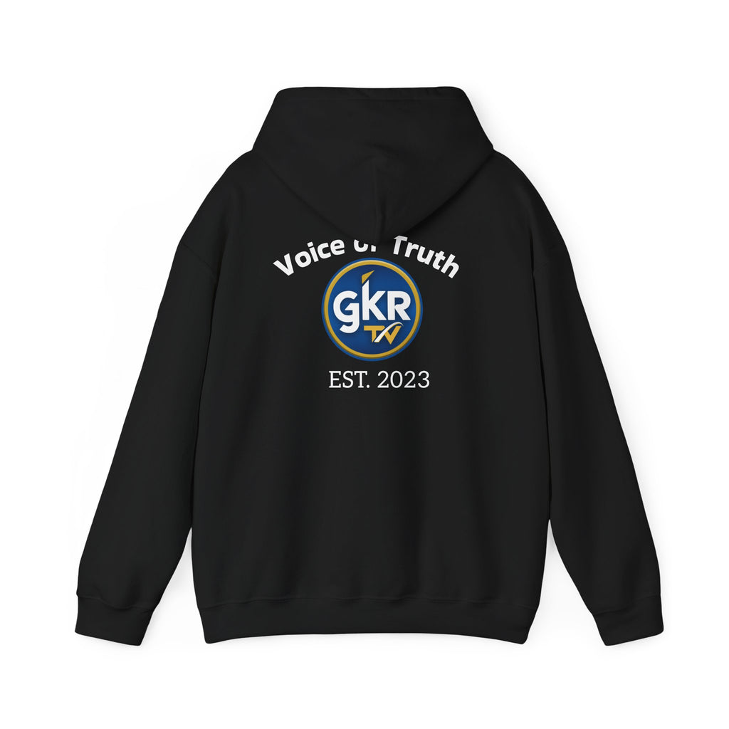 GKR TV 'Voice of Truth' Hoodie – Est. 2023 Logo Pullover