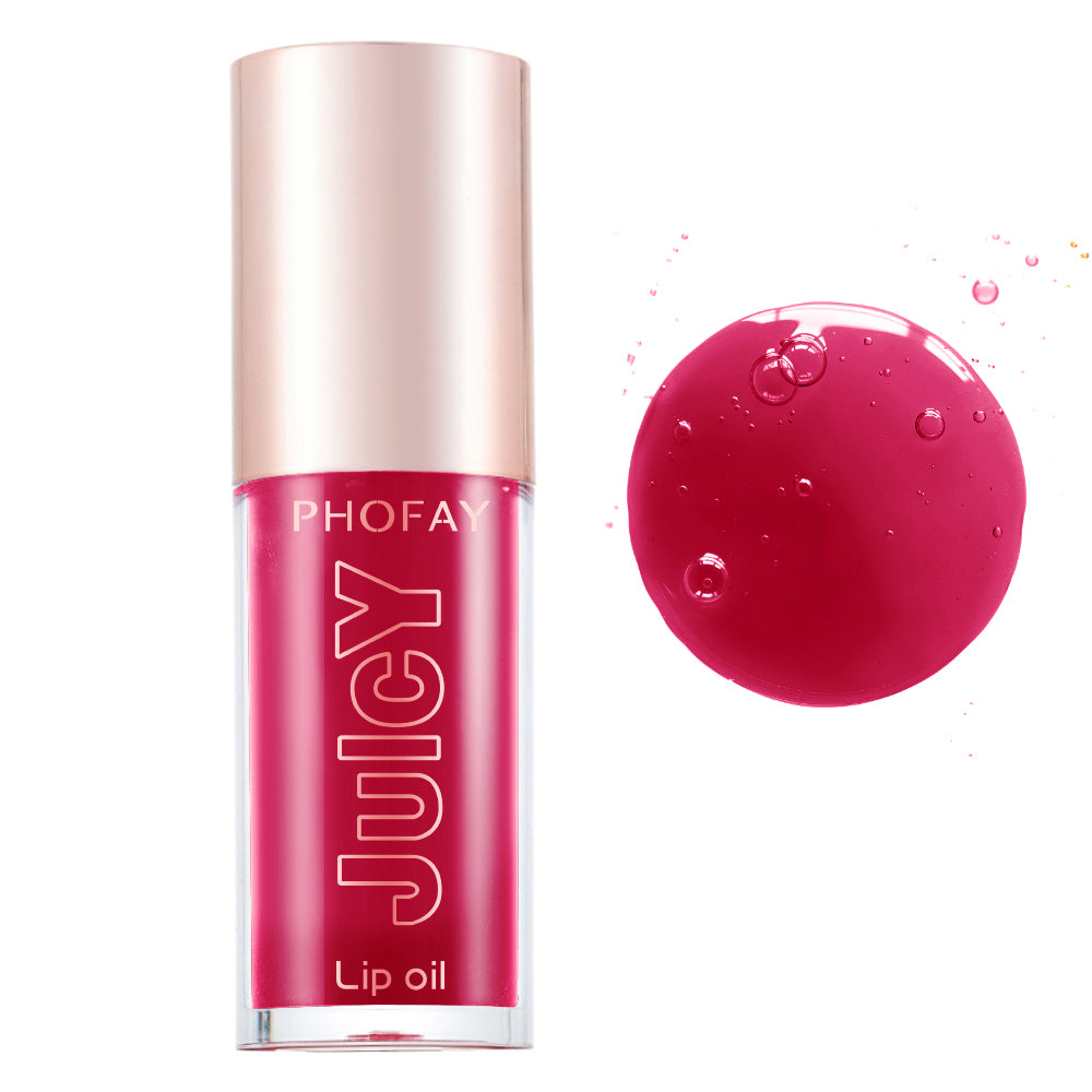 PHOFAY Juicy Lip Oil – Hydrating, Glossy & Non-Sticky Lip Care