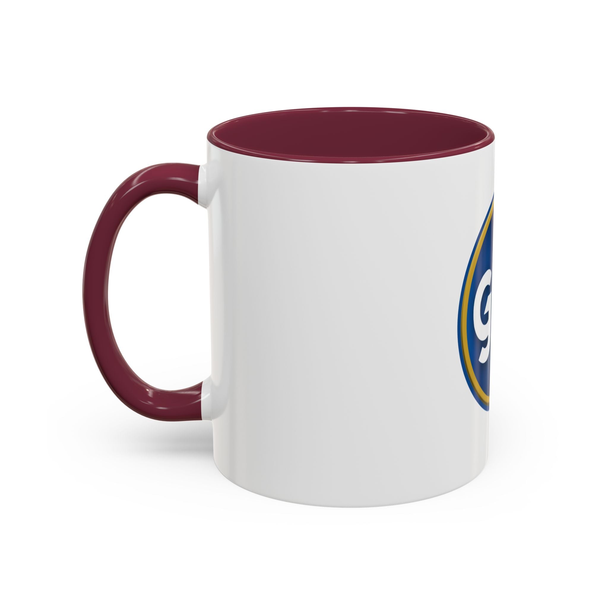 GKR TV Logo Mug — Color Accent Coffee Cup (11oz & 15oz)