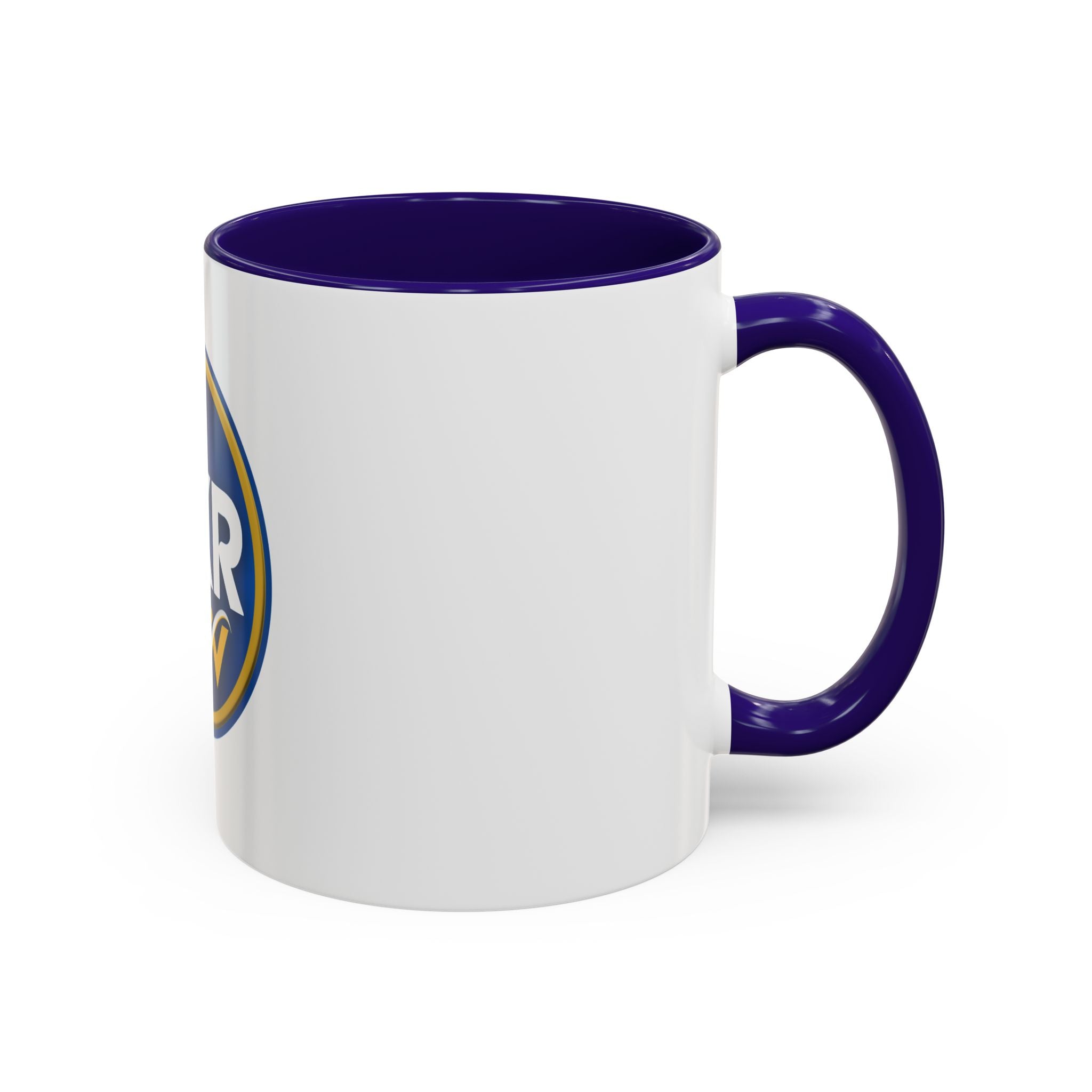 GKR TV Logo Mug — Color Accent Coffee Cup (11oz & 15oz)