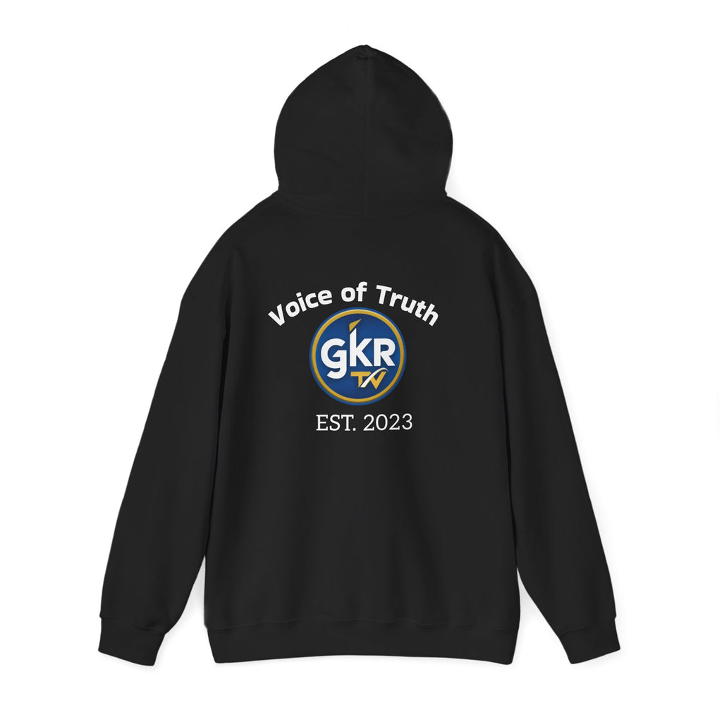 GKR TV 'Voice of Truth' Hoodie – Est. 2023 Logo Pullover