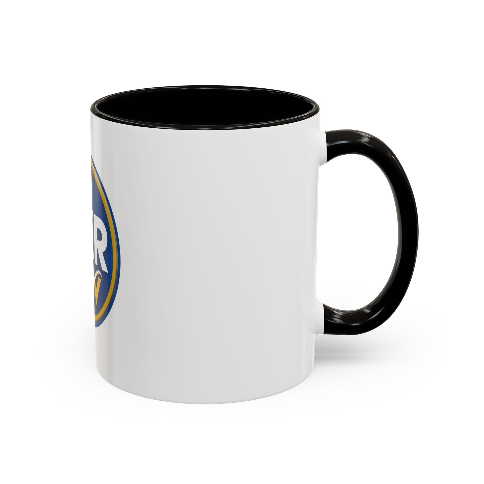GKR TV Logo Mug — Color Accent Coffee Cup (11oz & 15oz)