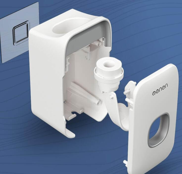 Automatic Toothpaste Dispenser wall mounted bathroom organizer