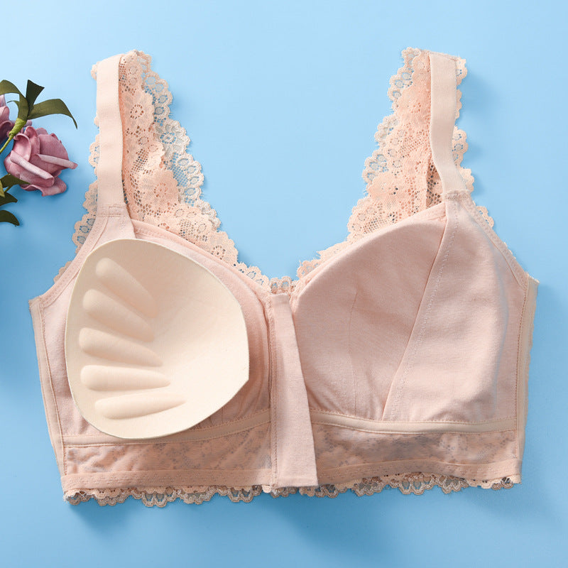 Lace Wireless Comfort Bra for Everyday Wear