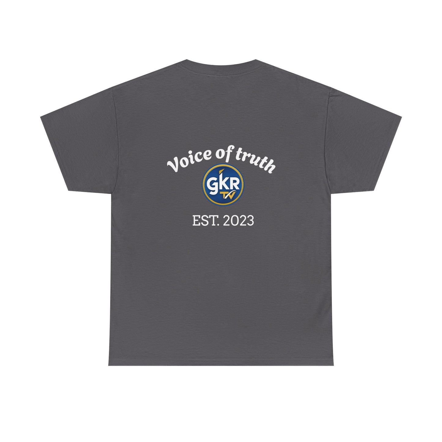 Voice of Truth GKR Logo Tee — Branded Graphic T-Shirt (EST. 2023)