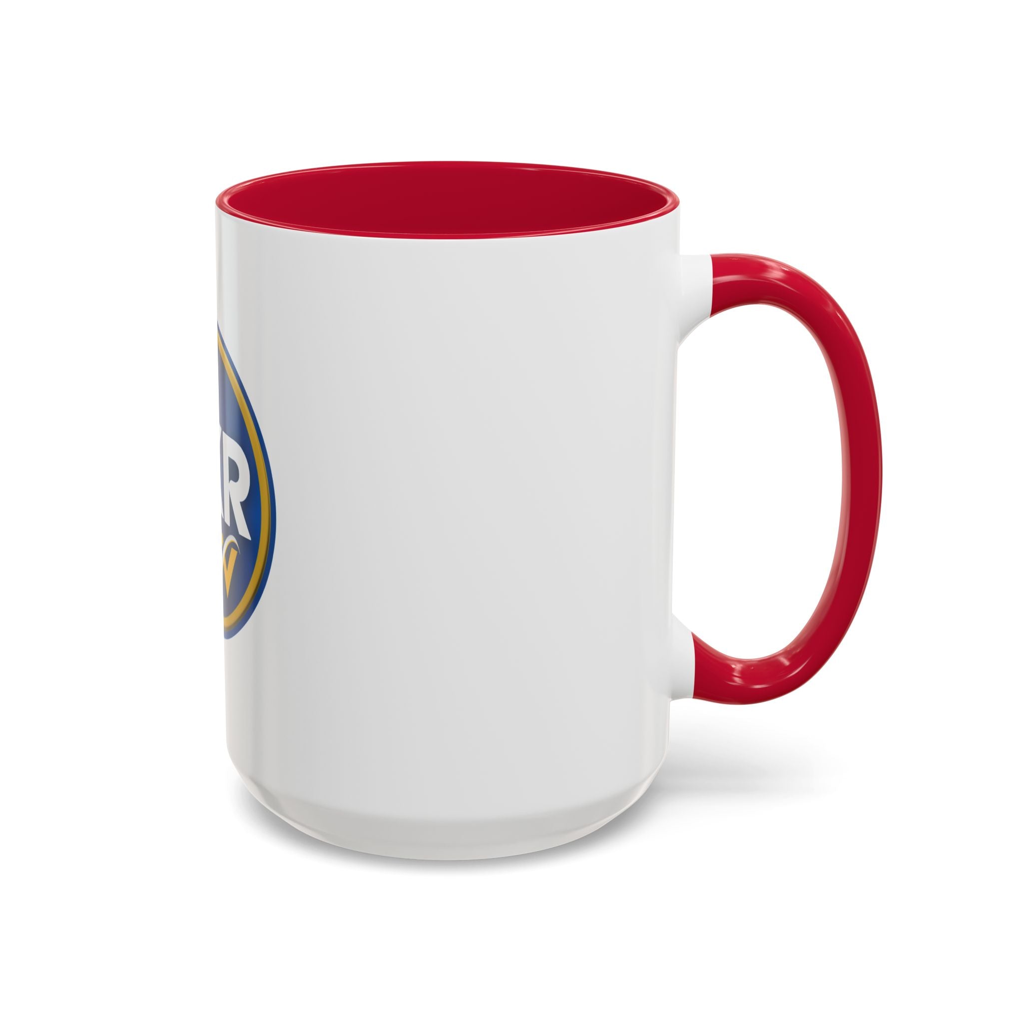 GKR TV Logo Mug — Color Accent Coffee Cup (11oz & 15oz)