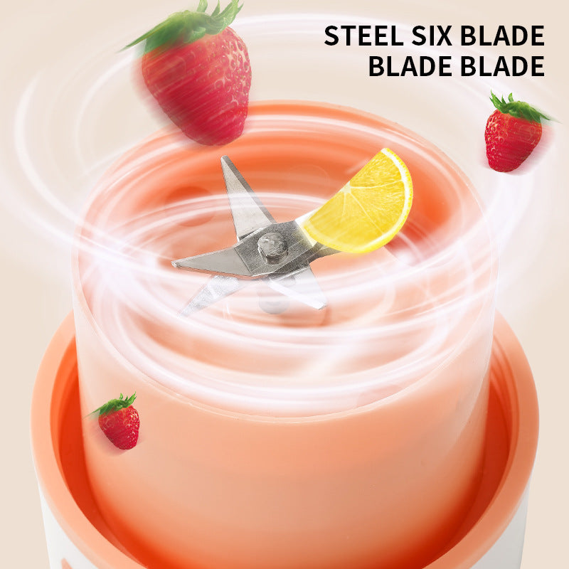 Portable USB Rechargeable Blender – Mini Juice Maker Bottle