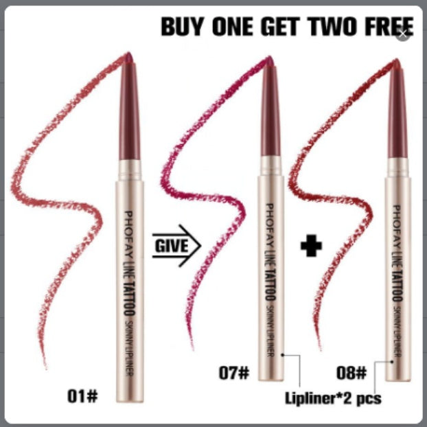 PHOFAY Waterproof Lip Liner Pencil – Long Lasting & Smudge Proof