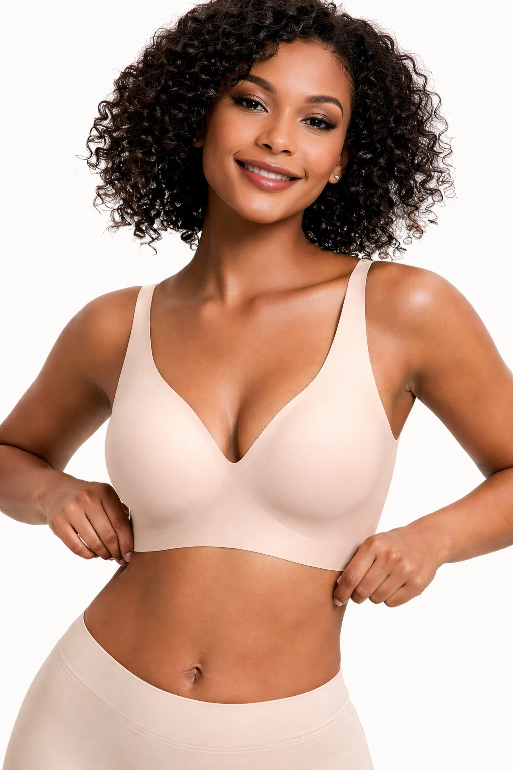Seamless Wireless Push-Up Comfort Bralette for Women