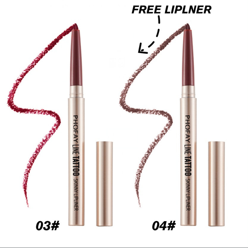 PHOFAY Waterproof Lip Liner Pencil – Long Lasting & Smudge Proof