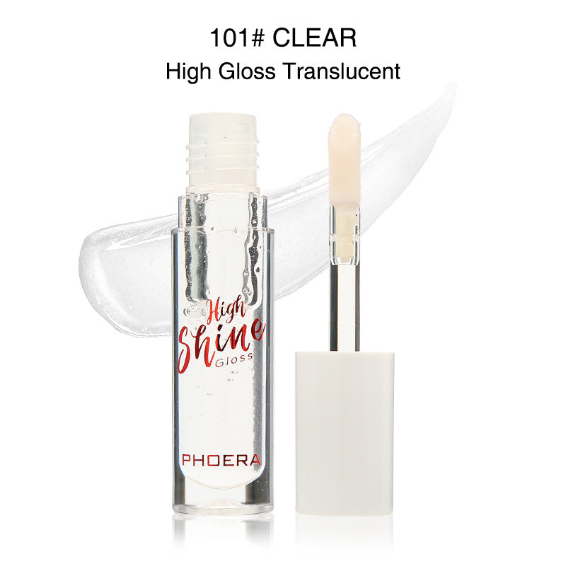 PHOERA High Shine Lip Gloss – Waterproof Long Lasting Lip Makeup