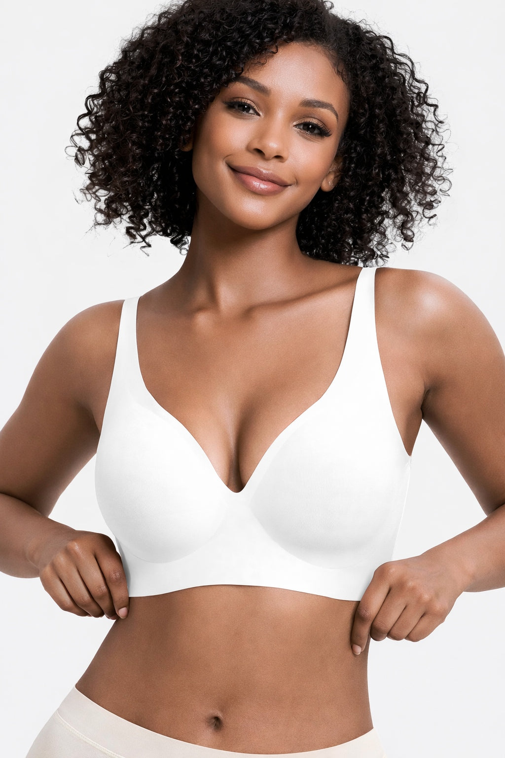 Seamless Wireless Push-Up Comfort Bralette for Women