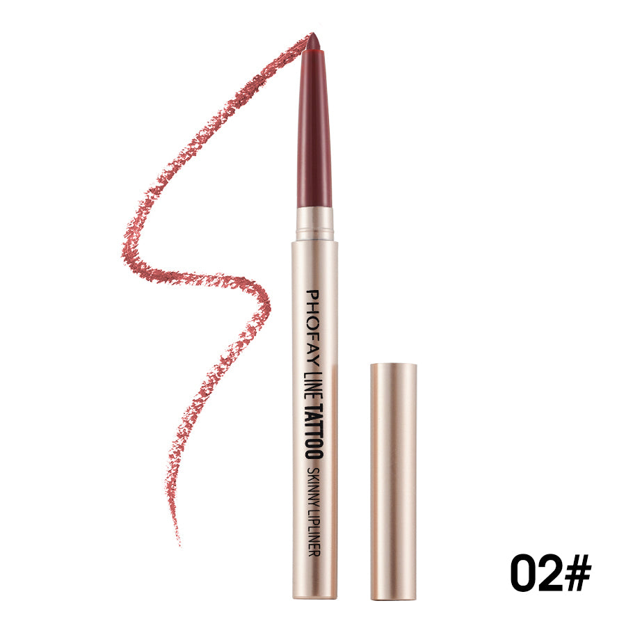 PHOFAY Waterproof Lip Liner Pencil – Long Lasting & Smudge Proof