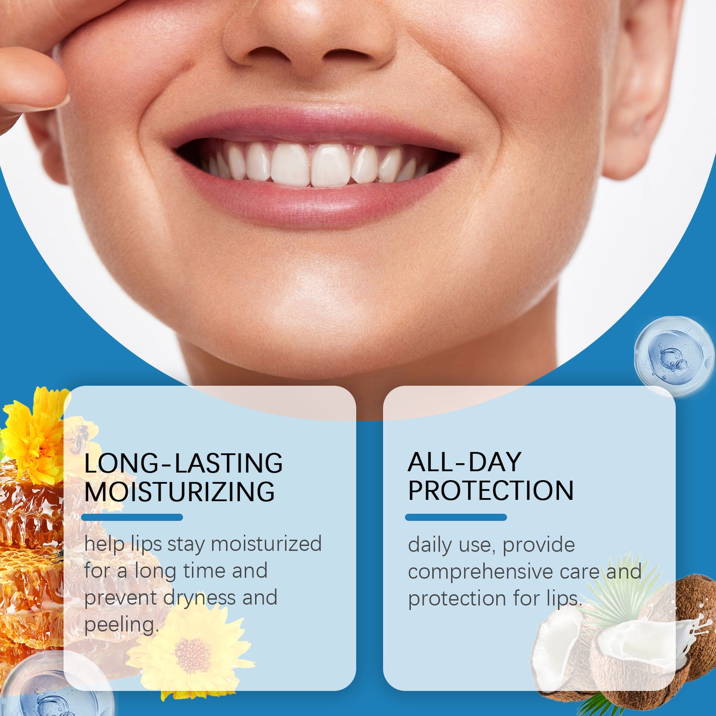 Hoyi Hyaluronic Acid Lip Balm – Deep Hydration & Repair Moisturizing Lip Care