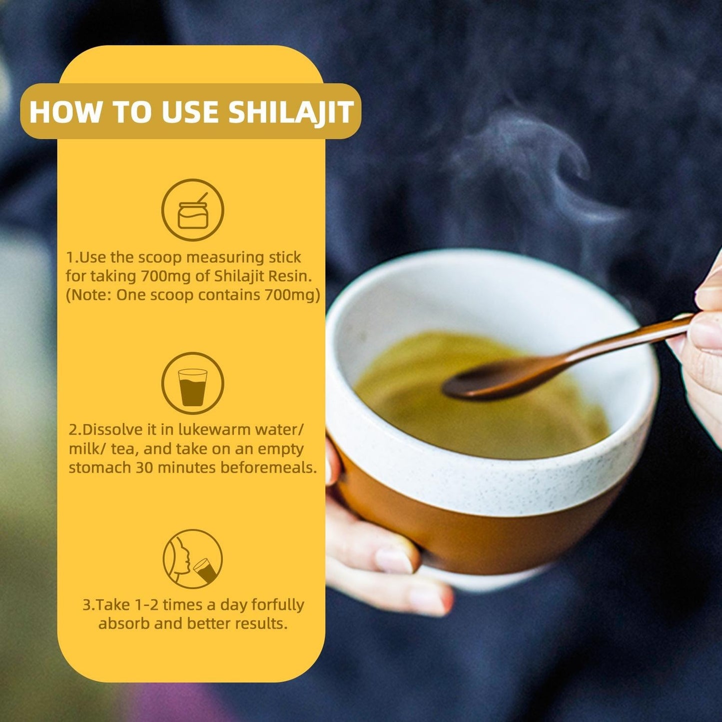 Pure Himalayan Shilajit Gummies  WithAshwagandha, Gokshura  Other Herbs L Noadded Sugar L 60 Chewables Edible Supplement