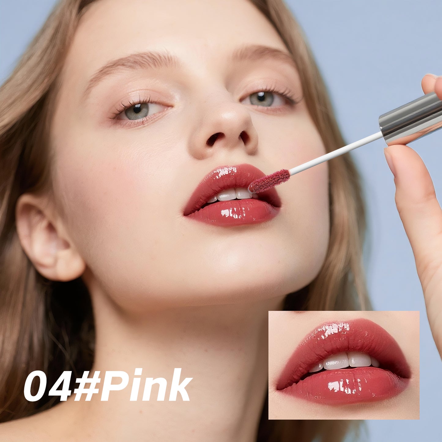 4 Colors Hydrating Lip Gloss Set – Long Lasting Waterproof Mirror Shine Lip Tint