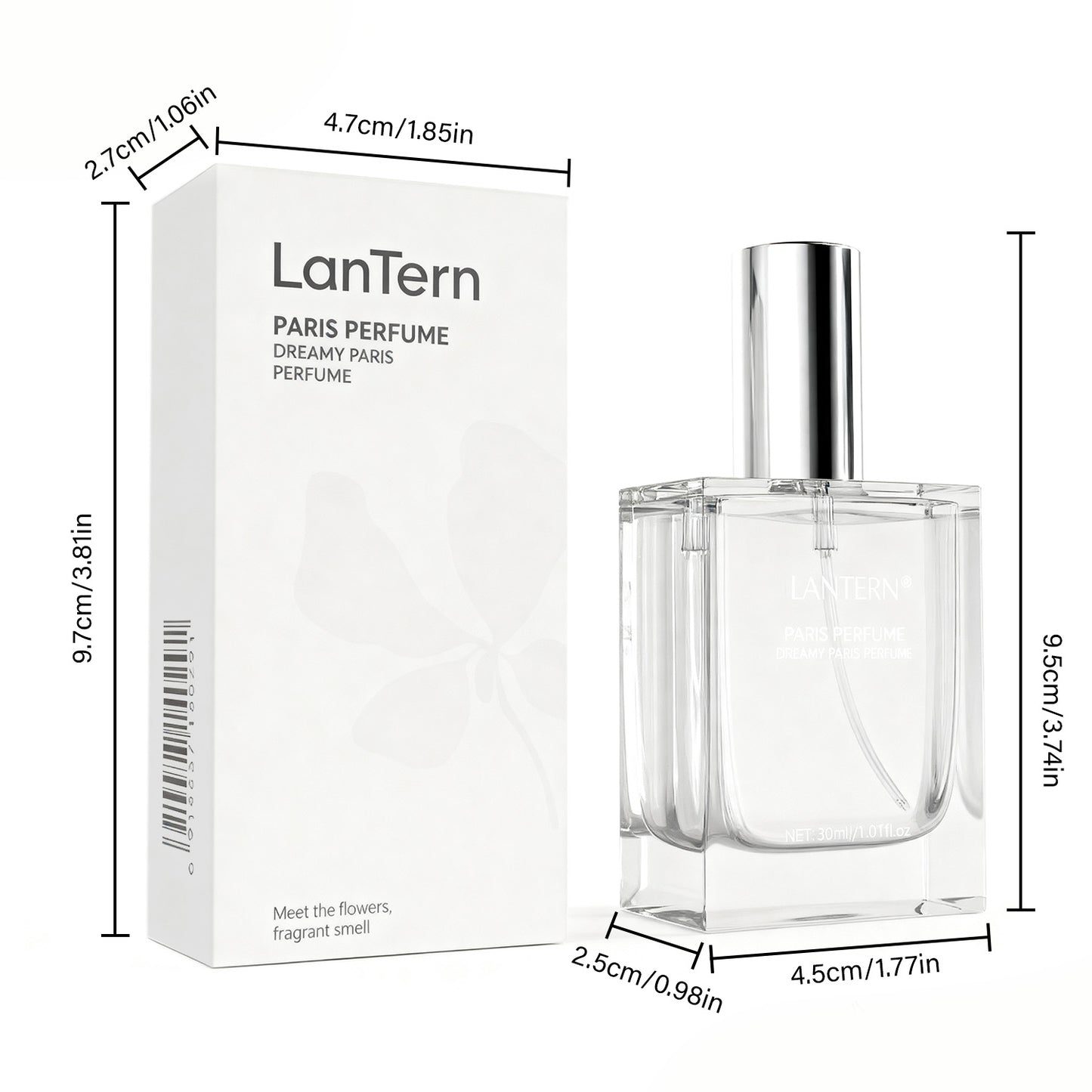 Dreamy Paris Floral Citrus Eau De Parfum Spray (Long-Lasting)